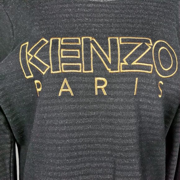 KENZO Sweater Embroidered Logo KENZO Paris - Picture 2 of 6